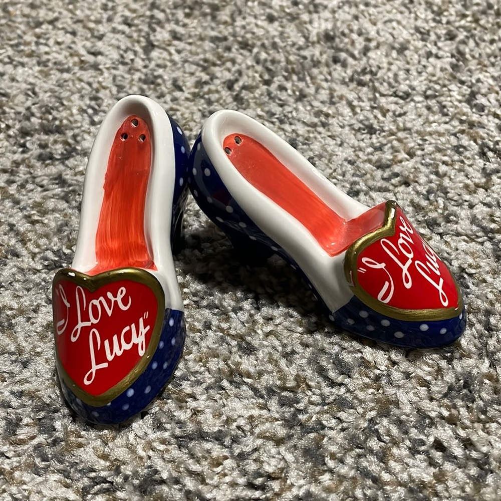 I Love Lucy Salt and Pepper Shakers